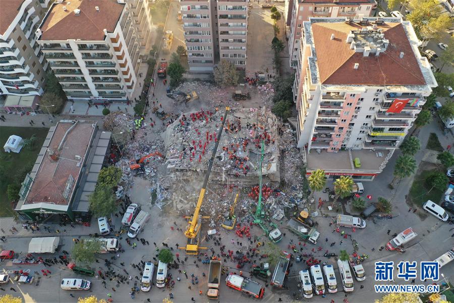 （国际）（5）爱琴海地震致土耳其、希腊至少27人死亡