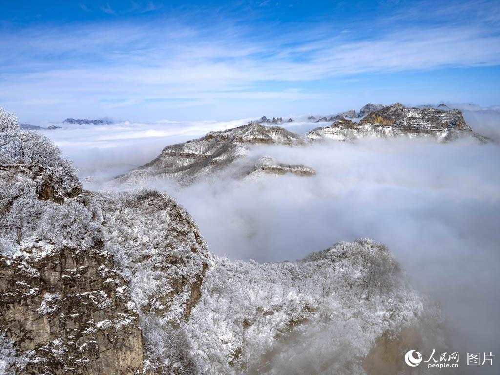 雪后王屋山美如畫【2】