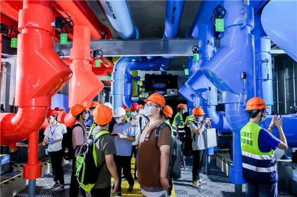 中建八局上海公司虹口提篮桥项目承办上海市机电安装“双创”观摩