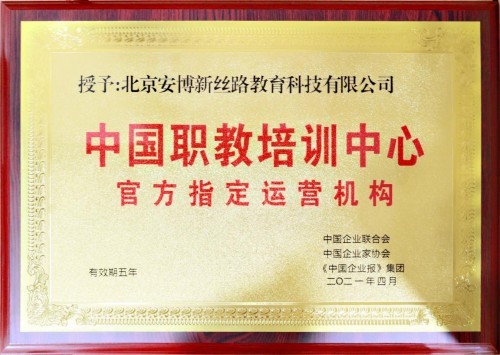 安博新丝路：中国职教培训中心官方指定运营机纳米体育构(图1)