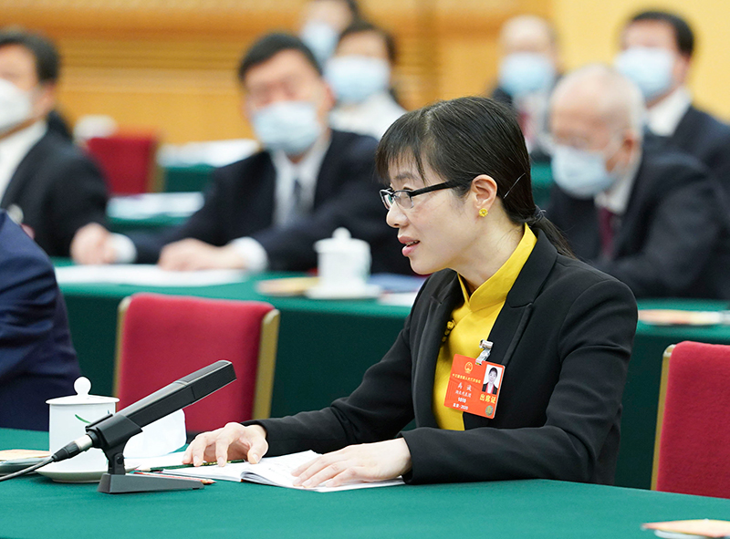 2020年5月24日，全國人大代表禹誠參加湖北代表團(tuán)的審議并發(fā)言。