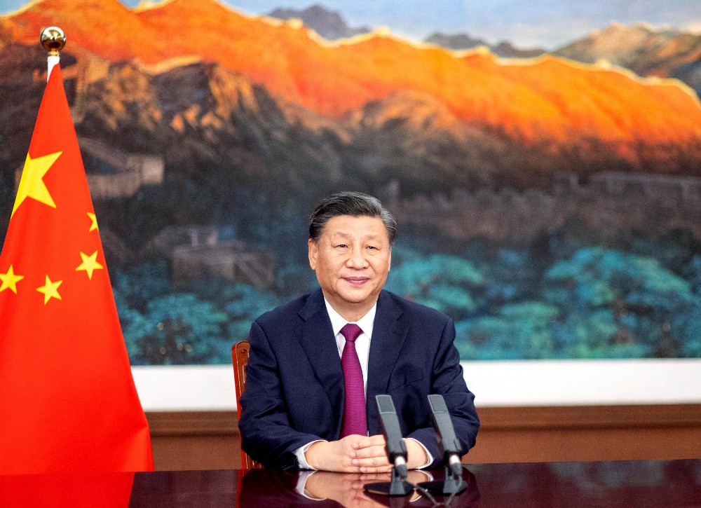 5月19日，国家主席习近平在金砖国家外长会晤开幕式上发表视频致辞。