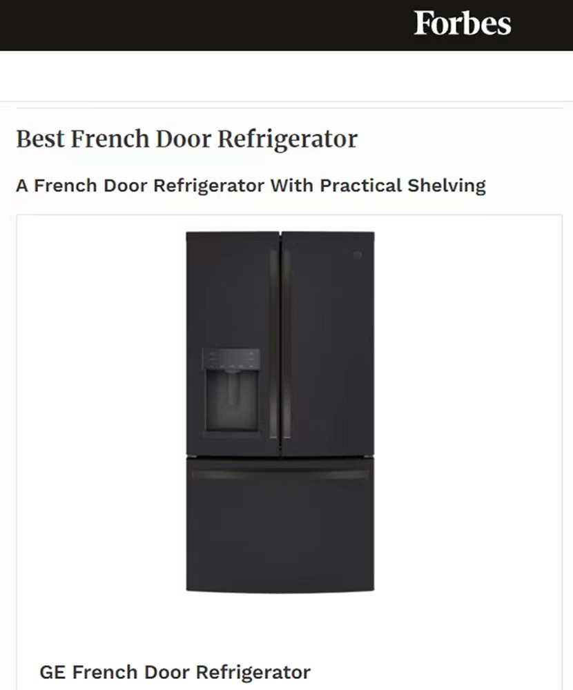 原创法式对开门冰箱 海尔智家在美国又获最佳荣誉