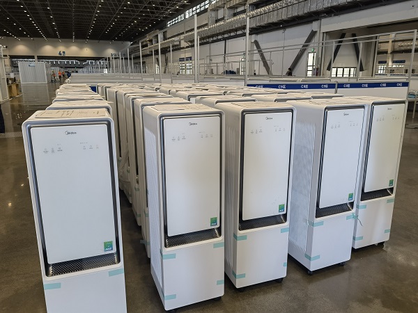 同心“战役” 美的紧急调配40套净击者空气消毒机助力海口抗击疫情