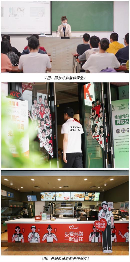 不曾间断的学习 肯德基为残障青年圆大学梦