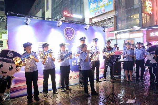 【社会治安重点工作专项行动】福泉公安“反诈夜市”出摊啦!您打卡了吗?