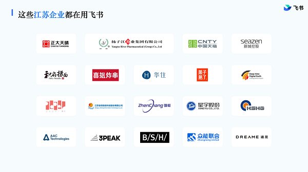 飞书深化江苏企业合作，关注五大产业群，智能制造、生物医药在列