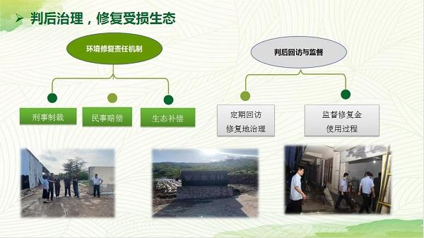 兰陵法院在省院会议上作环境资源巡回审判成果汇报展示