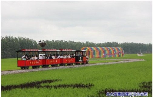 PG电子网站 PG电子北大荒集团建三江分公司洪河农场有限公司以农活旅 走出农旅融合新“稻”路(图1)