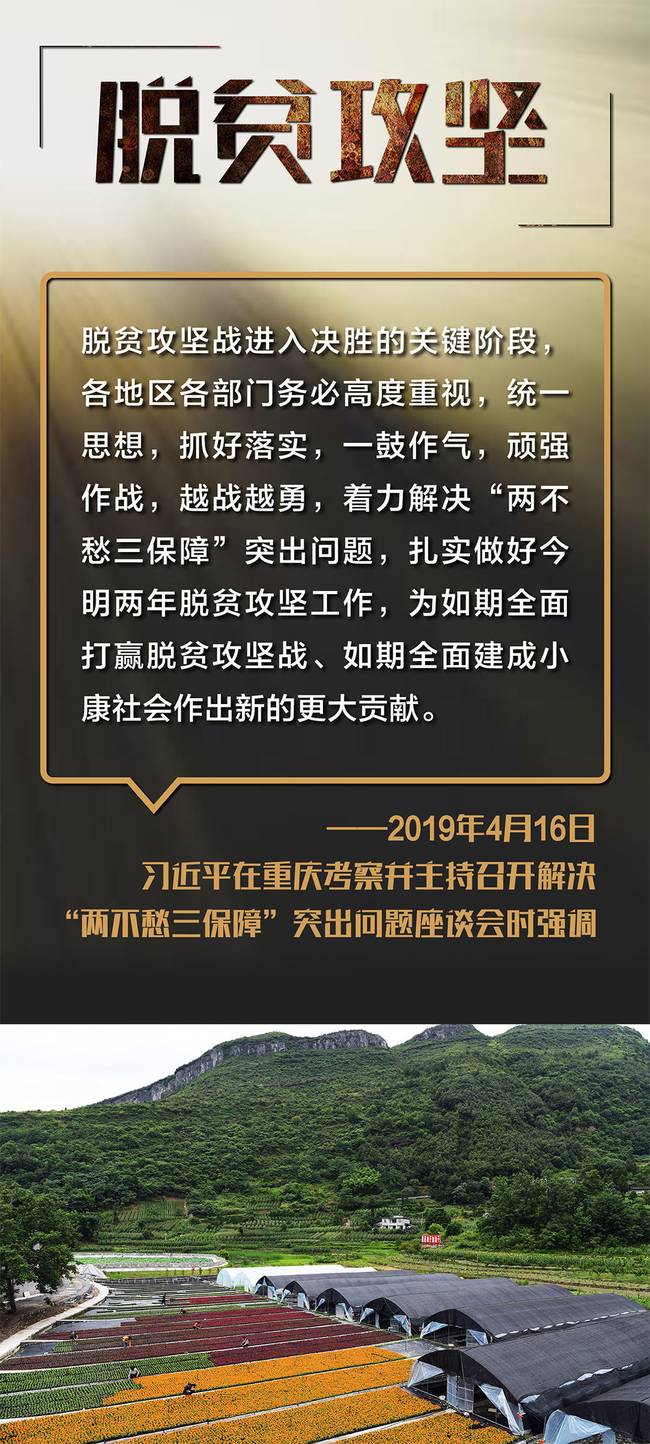 打赢脱贫攻坚战，总书记在7个专题会议上提出明确要求