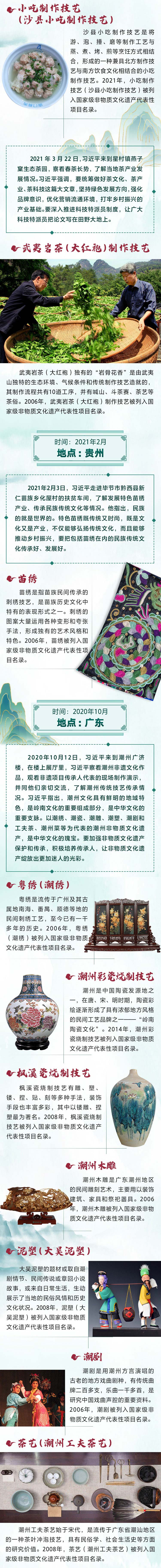 文化和自然遗产日，重温习近平“打卡”过的非遗
