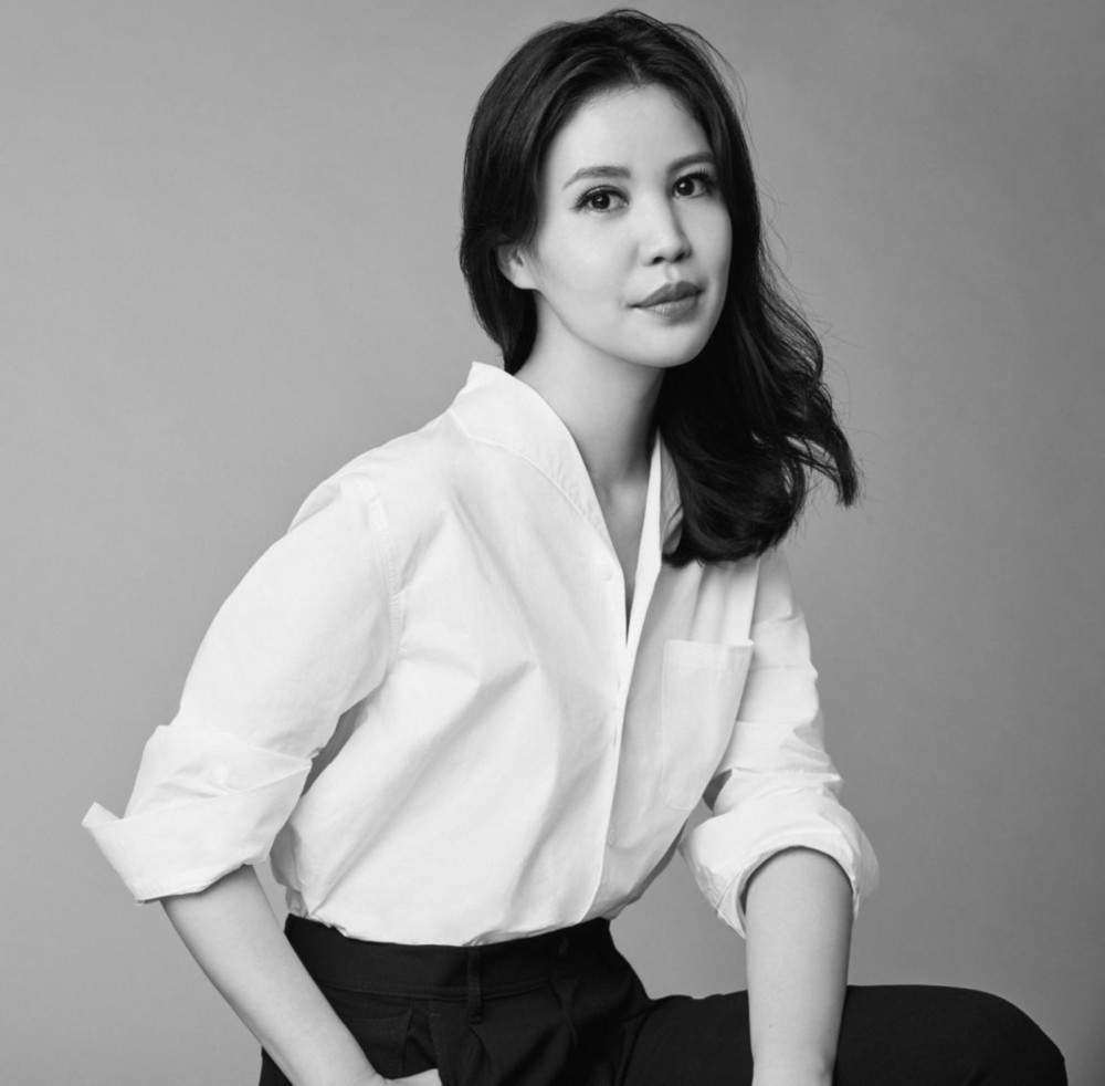 FENG J portrait white shirt