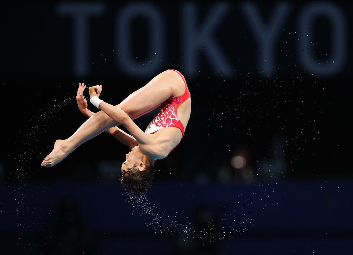 China's Chen/Zhang sail to Tokyo 2020 women's synchronised 10m platform gold - Chinadaily.com.cn