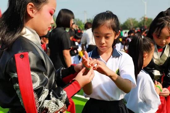 首都师范大学附属育新学校房山分校举行新生入学典礼