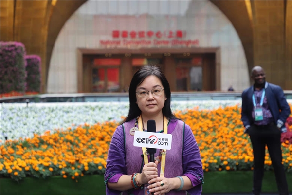 相约上海少堂主周颖于第四届中国国际进口博览会精彩亮相