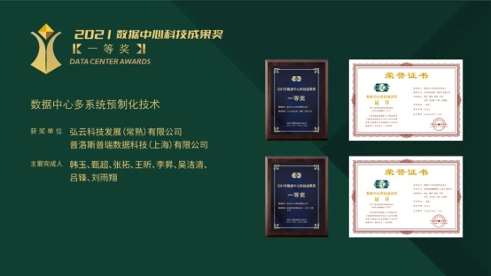 数据中心行业权威大奖荣耀发布 折射了哪些热点和趋势？