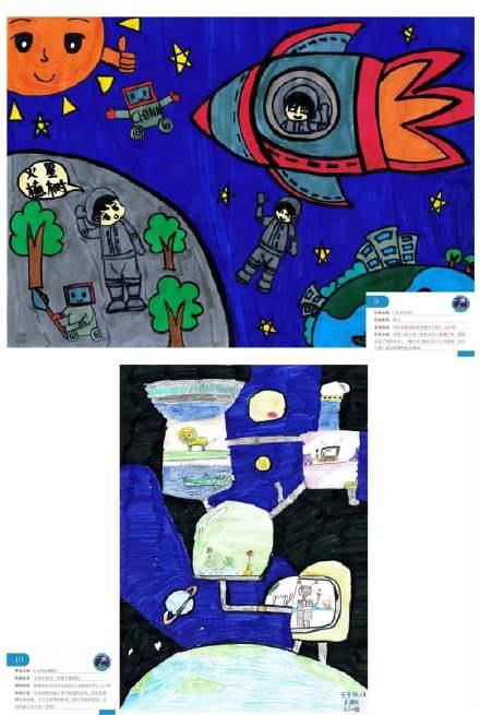 中国空间站里的天宫画展 你最看好哪一幅？