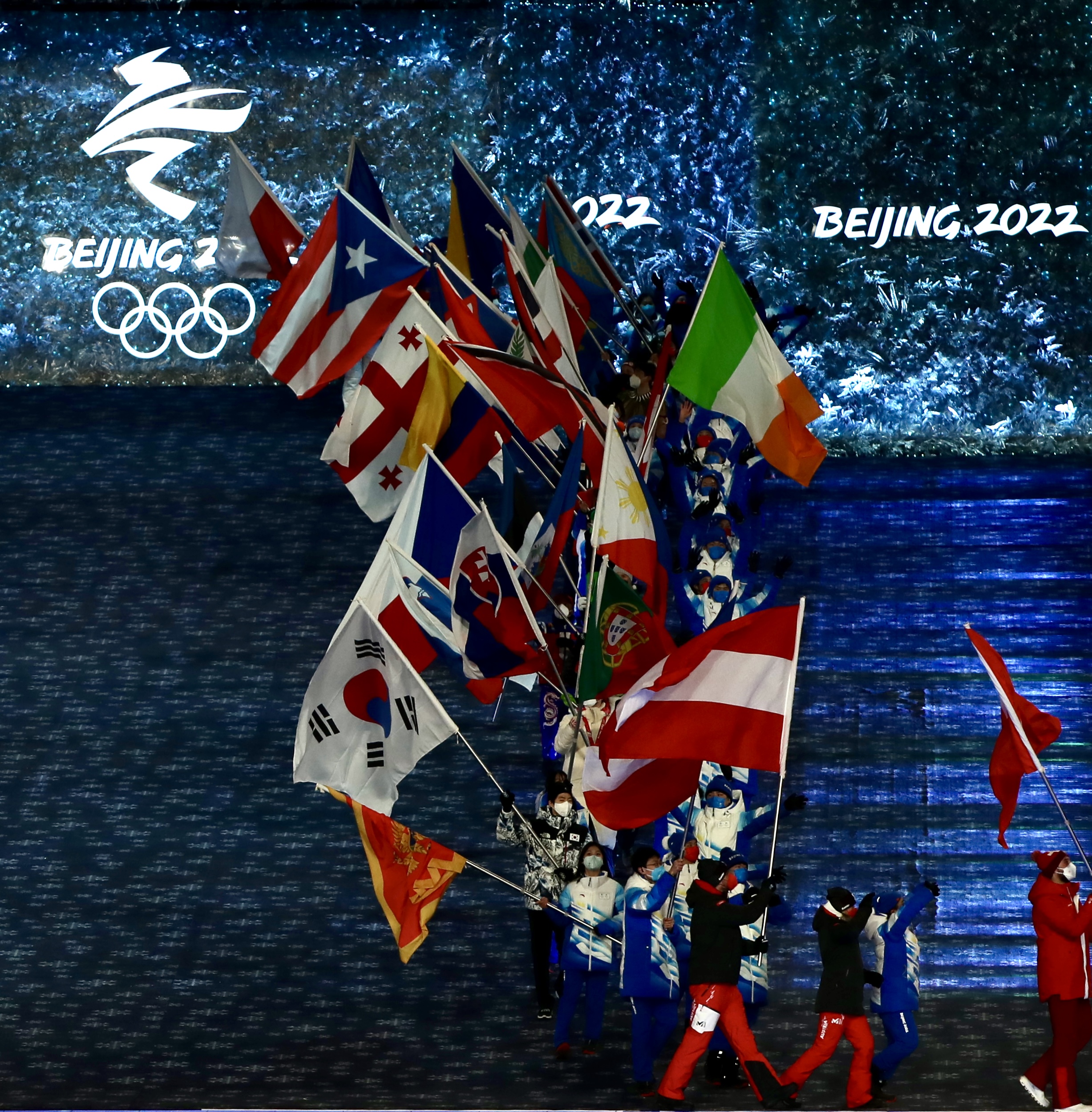 2022年冬奥会背景图片