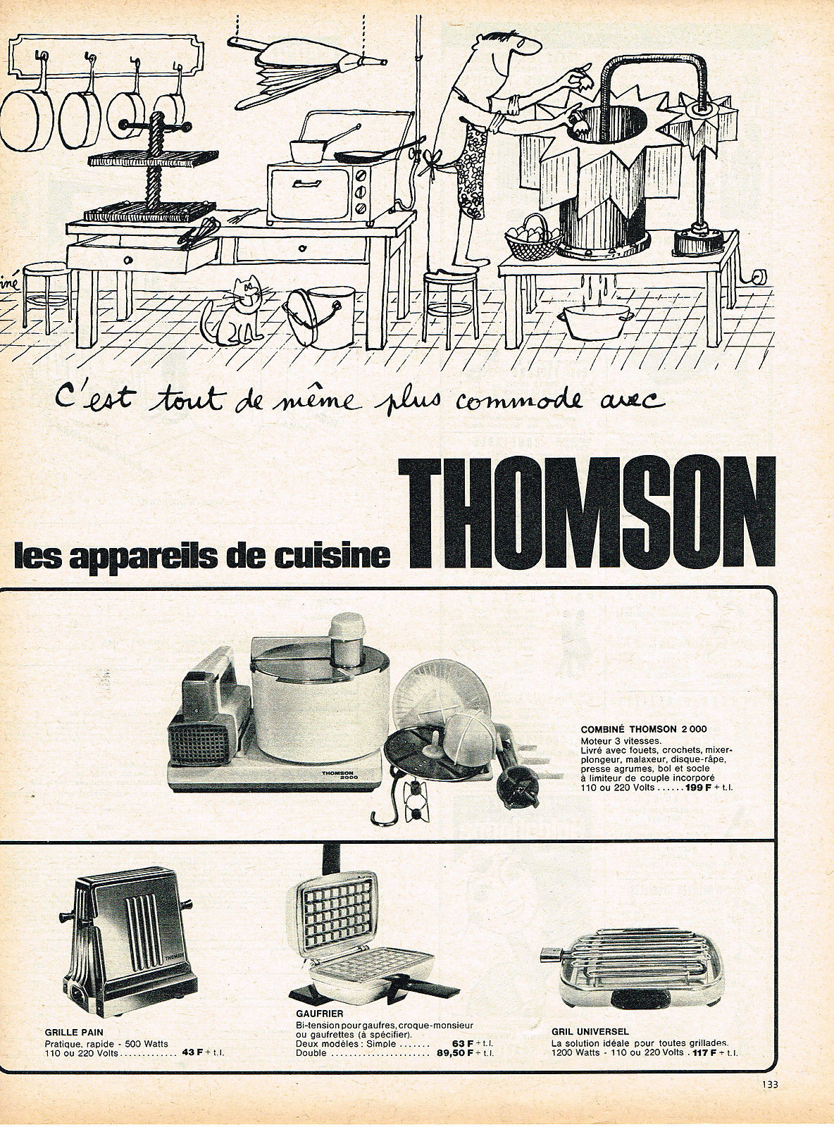 图片4：THOMSON在20世纪60年代推出的搅拌机、烤面包机、烤华夫饼机、烧烤炉等厨房小电.JPG