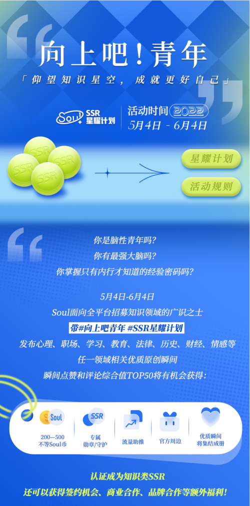 人工智能博士、金融精英......Soul上的脑性青年不断成就更好的自己