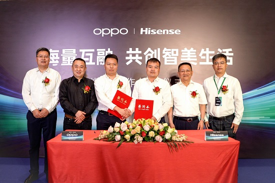 OPPO携手海信加速跨端生态布局 ColorOS科技力再上新台阶