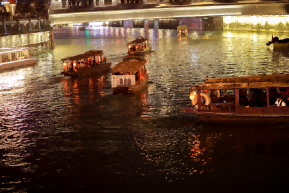 春节期间夜游锦江游客爆满。成都文旅集团供图
