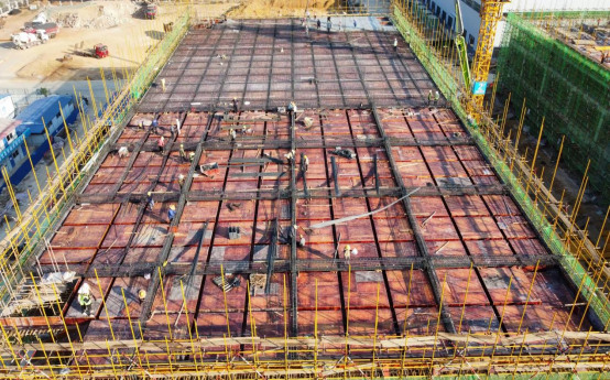 项目施工现场。