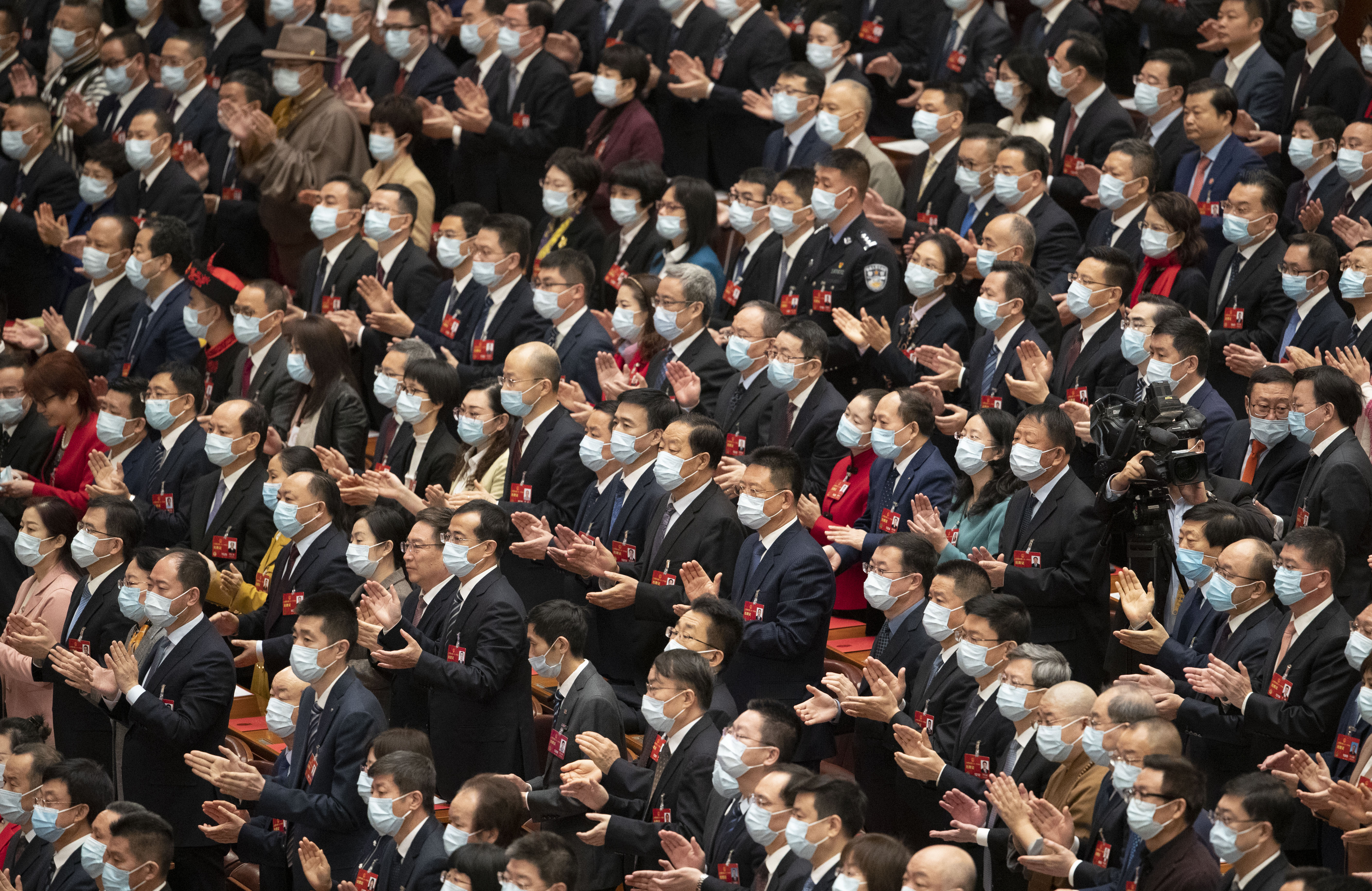 3月13日,第十四届全国人民代表大会第一次会议在北京人民大会堂举行