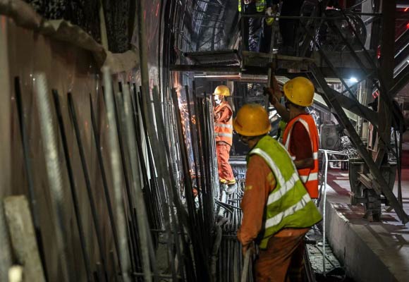 重庆市级重点建设项目金凤隧道加速推进 有望年底通车