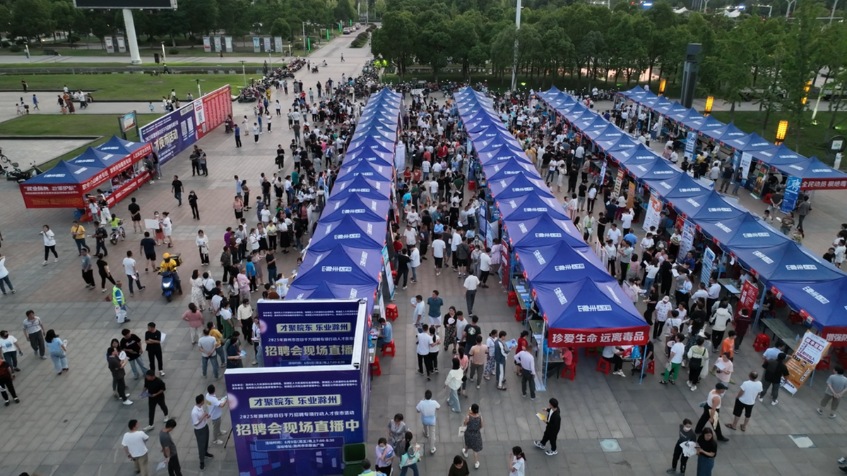 百日千万招聘会_112