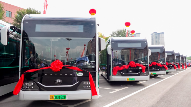 220台纯电动公交交付西宁!