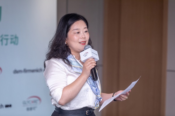 帝斯曼-芬美意人类营养大中华区市场与商务拓展总监刘易女士现场致辞.jpg