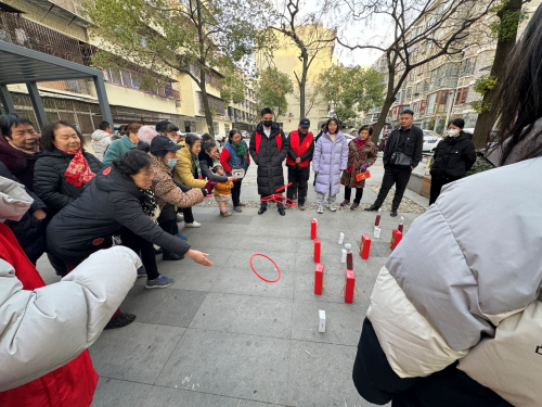 Everyone's Shoujingzhou Zhongzhi United Fengtai Community to carry out the ＂Happy Movement, Happy Community＂ Fun Games