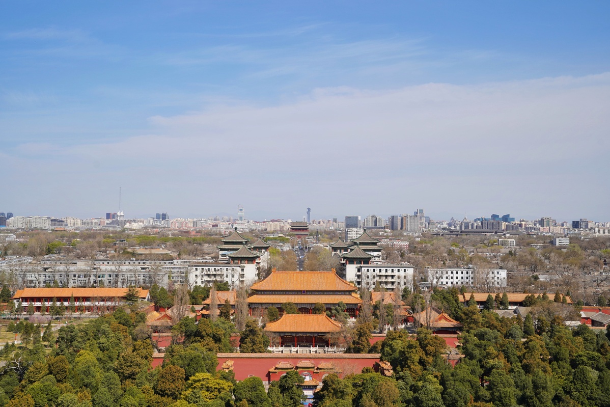 北京奥林匹克塔观景台图片