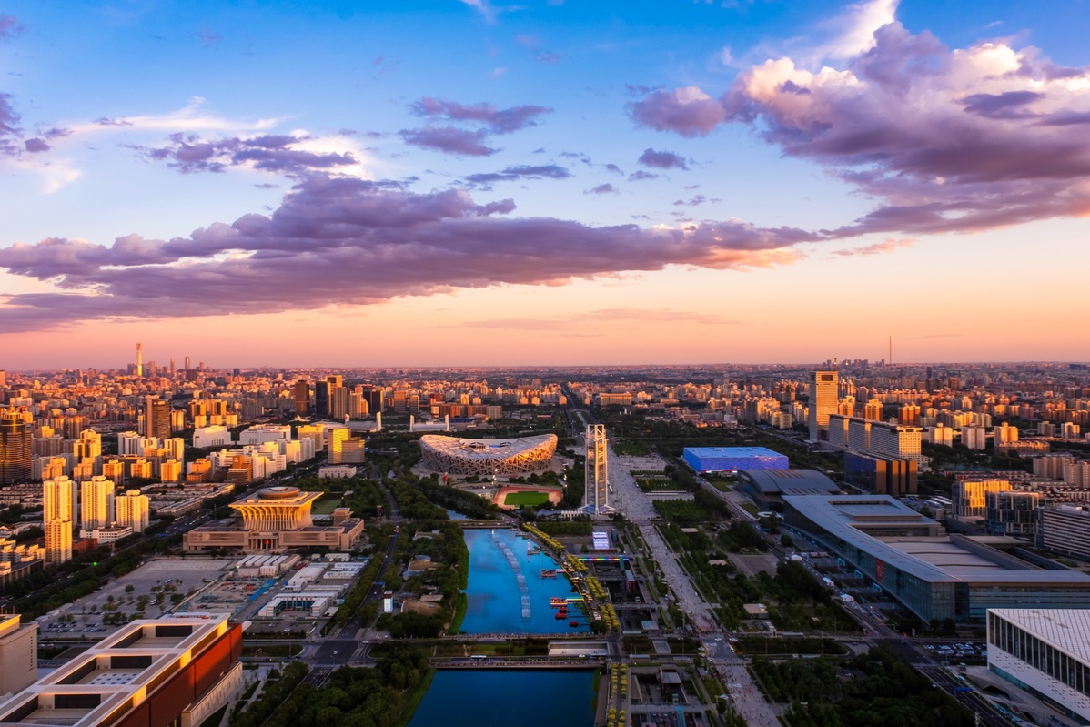 北京奥林匹克塔观景台图片